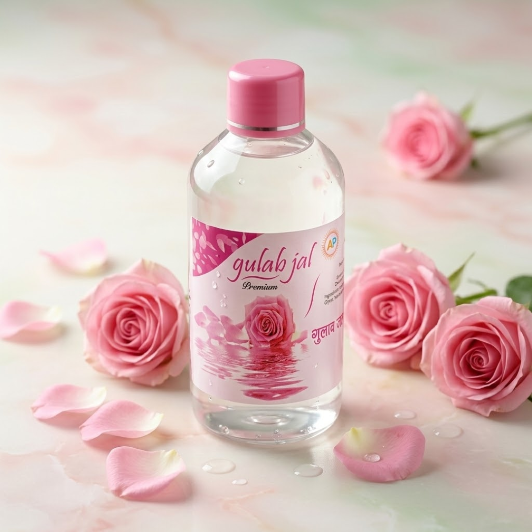 Premium Gulab Jal - 100% Pure & Refreshing Rose Water