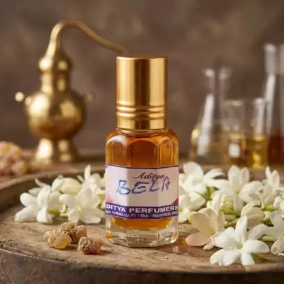 The Divine Fragrance of Fresh Jasmine Blossoms. Experience the enchanting and sweet aroma of fresh Bela (Jasmine) with Haridwar Bliss Premium Attar. This 10ml concentrated perfume oil is specially crafted for spiritual use, ensuring a long-lasting and soothing fragrance that fills your home mandir with positivity. Bela is known for its calming properties and is highly recommended for daily rituals, meditation, and offering to the deities. Why Choose Our Bela Attar? 100% Alcohol-Free: Pure oil-based formulation that is safe for skin and perfect for sacred puja vastra (clothes). Sweet & Soulful Aroma: A natural, floral scent that reduces stress and creates a peaceful environment for dhyana (meditation). Highly Concentrated: Just a single drop on a cotton swab or your puja items is enough to keep the fragrance alive for hours. Premium Quality: Hand-bottled to preserve the natural essence of jasmine flowers. Perfect For: Daily Puja and Aarti rituals. Applying on deities and idols. Anointing puja accessories like the Gangajali or Lota. Personal use as a natural, long-lasting perfume oil.