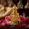 Rose Gold Luxury Attar - 20ml Premium Concentrated Rose Perfume Oil